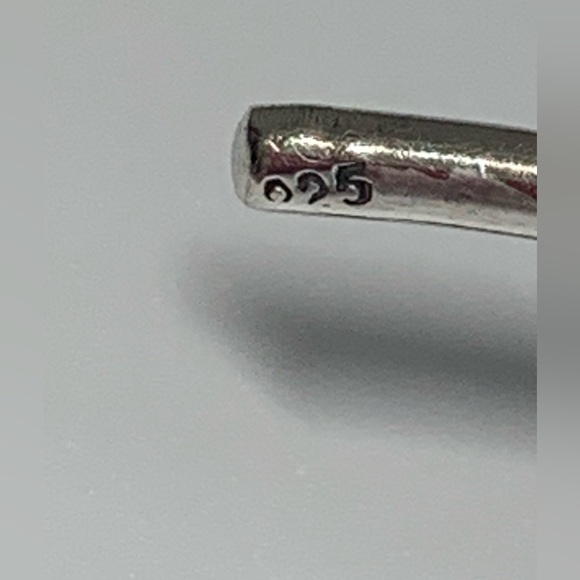 Silpada Sterling Silver Multi-Colored Stone Inlaid Pendant & Sterling Choker - Picture 3 of 13